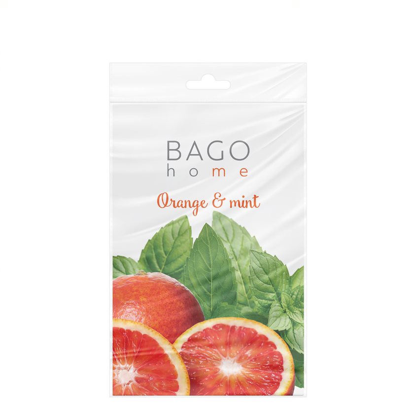 Апельсин с мятой BAGO home ароматическое саше  