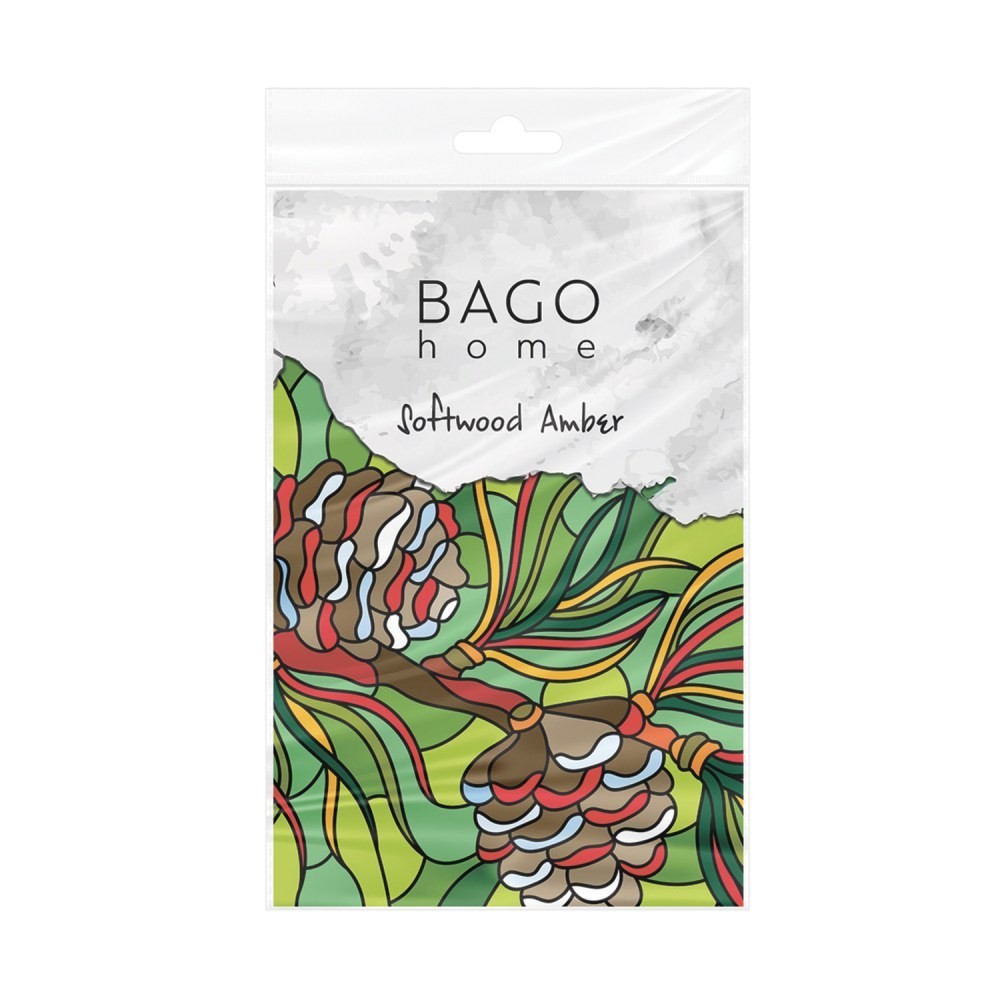 Янтарная ель BAGO ароматическое саше  