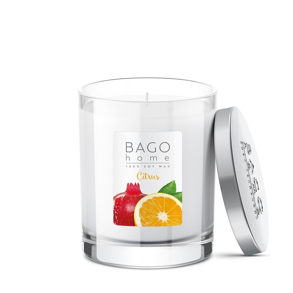 Цитрус BAGO home ароматическая свеча  
