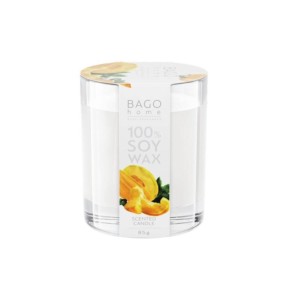 Сладкая дыня BAGO home ароматическая свеча 85 г  