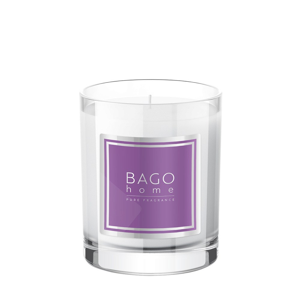 Пудровый детокс BAGO home ароматическая свеча 132 г  