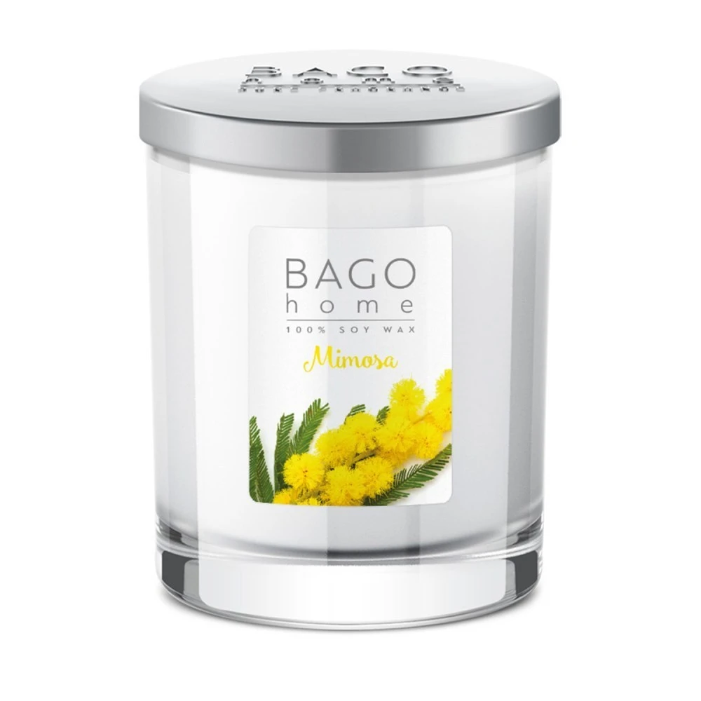 Мимоза BAGO home ароматическая свеча 132 г  