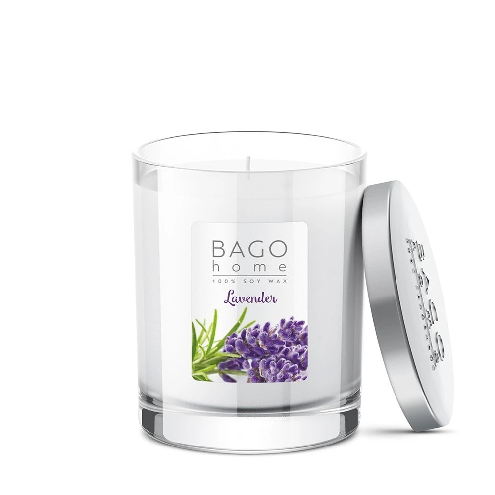 Лаванда BAGO home ароматическая свеча  