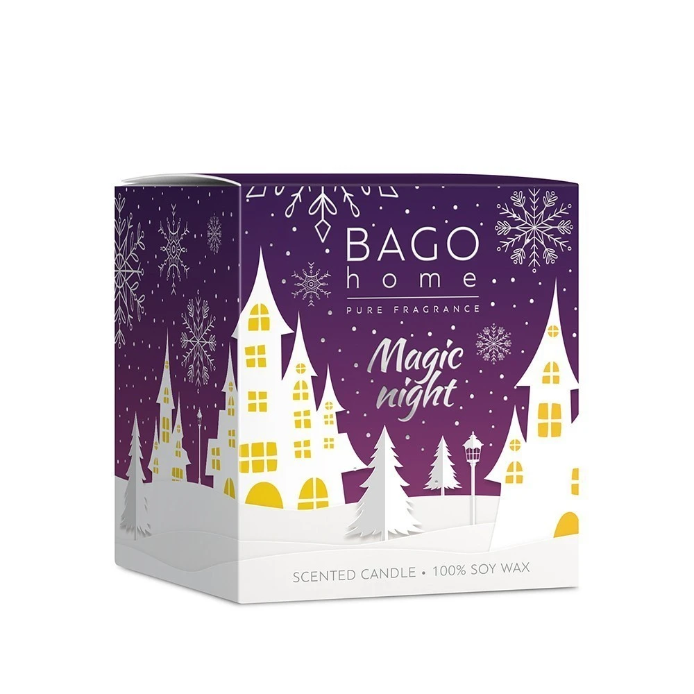 Волшебная ночь BAGO home ароматическая свеча 132 г  