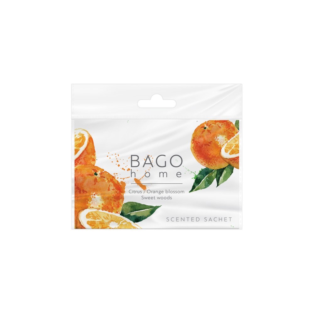 Сочный апельсин BAGO home ароматическое саше 10 г  